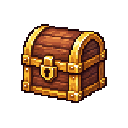 Pixel coin chest item